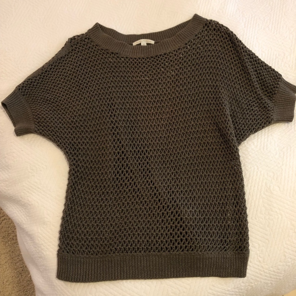 Olive green Sweater Collective Top